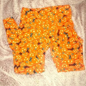 Lularoe Jackolantern Leggings